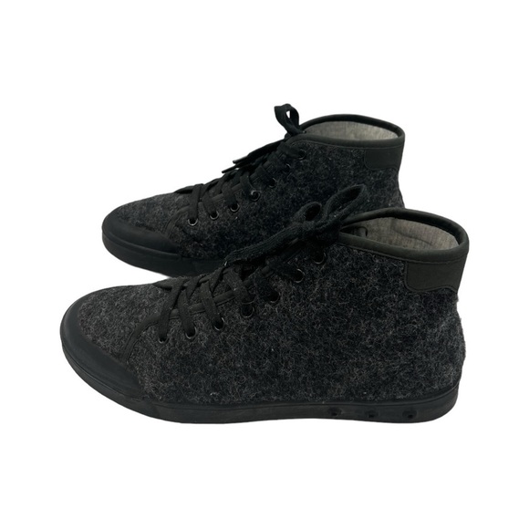 RAG & BONE High Top Wool Sneakers Gray 42/11.5 - Picture 7 of 10
